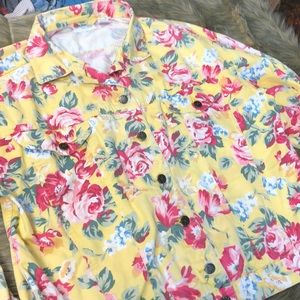 Vintage Floral Summer Spring Jacket